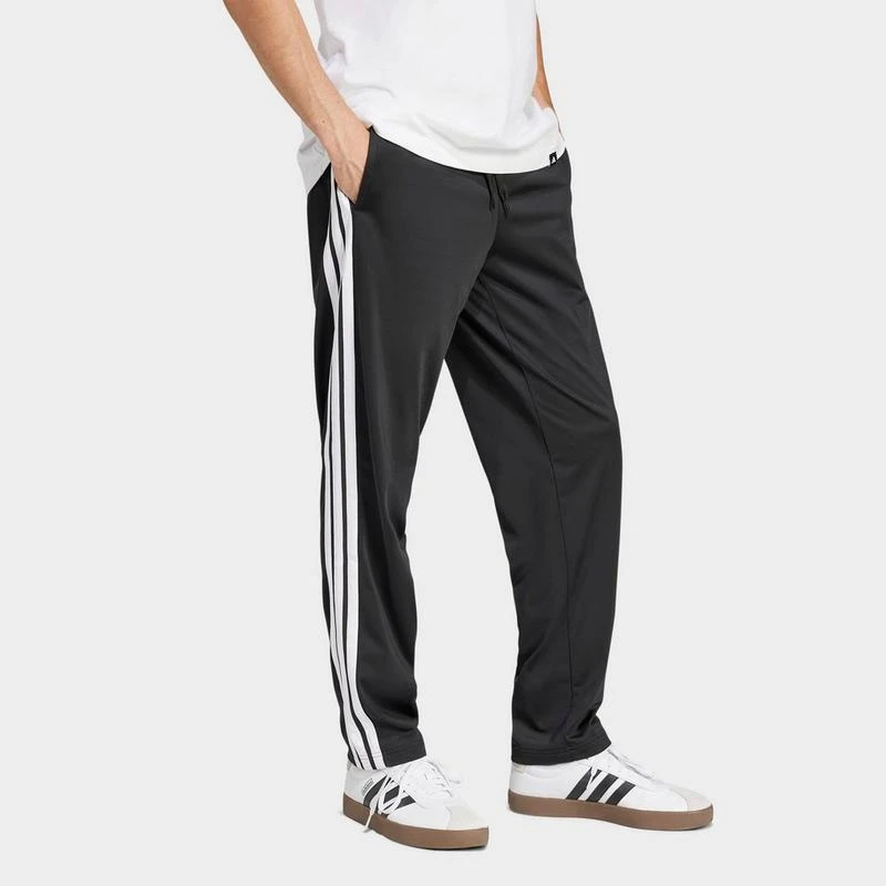 Adidas Men's adidas 3-Stripes Tricot Open Hem Track Pants 2