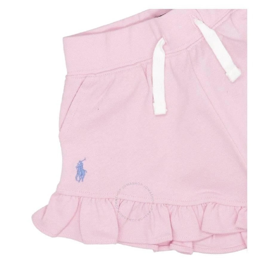 Ralph Lauren Girls Ruffled Stretch Mesh Shorts 2