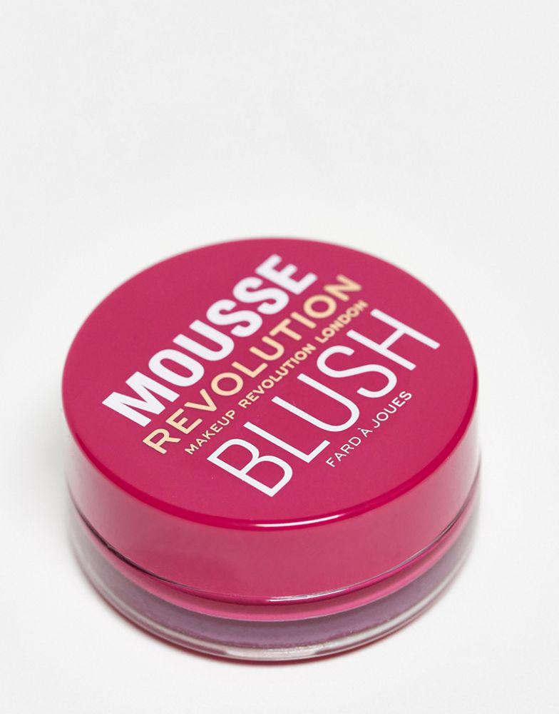 Revolution Revolution Mousse Blusher Passion Deep Pink