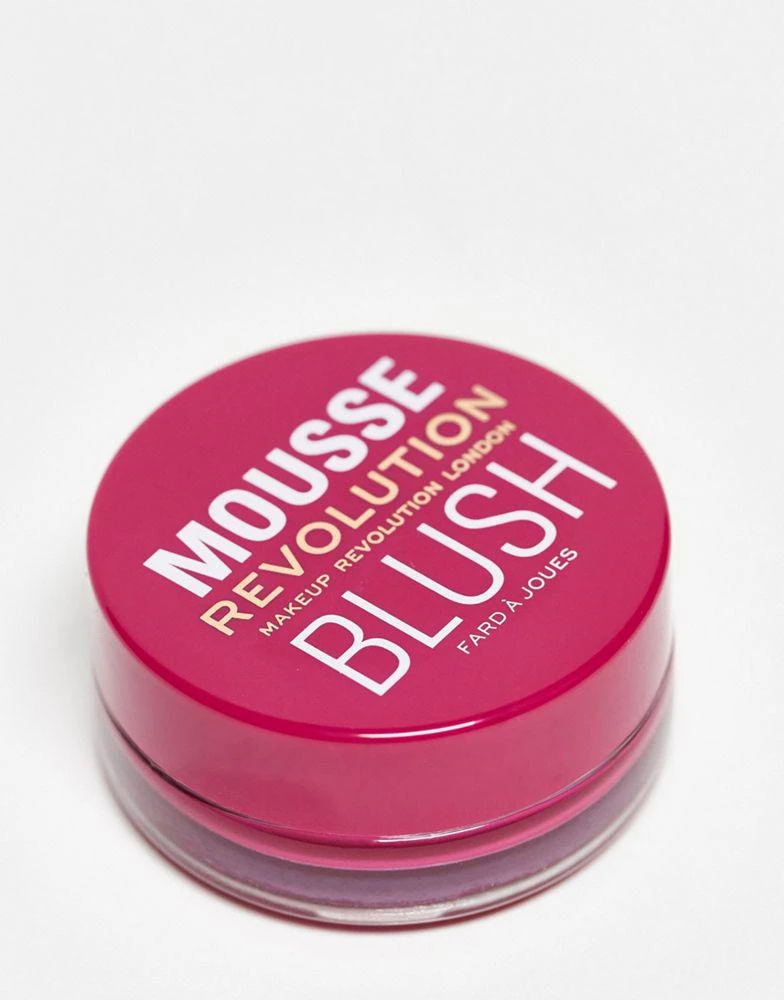 Revolution Revolution Mousse Blusher Passion Deep Pink 2