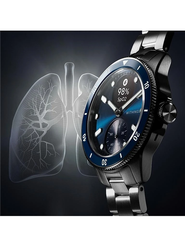 Withings Scanwatch Nova Premium Heart Health Hybrid Smartwatch - 42MM 5