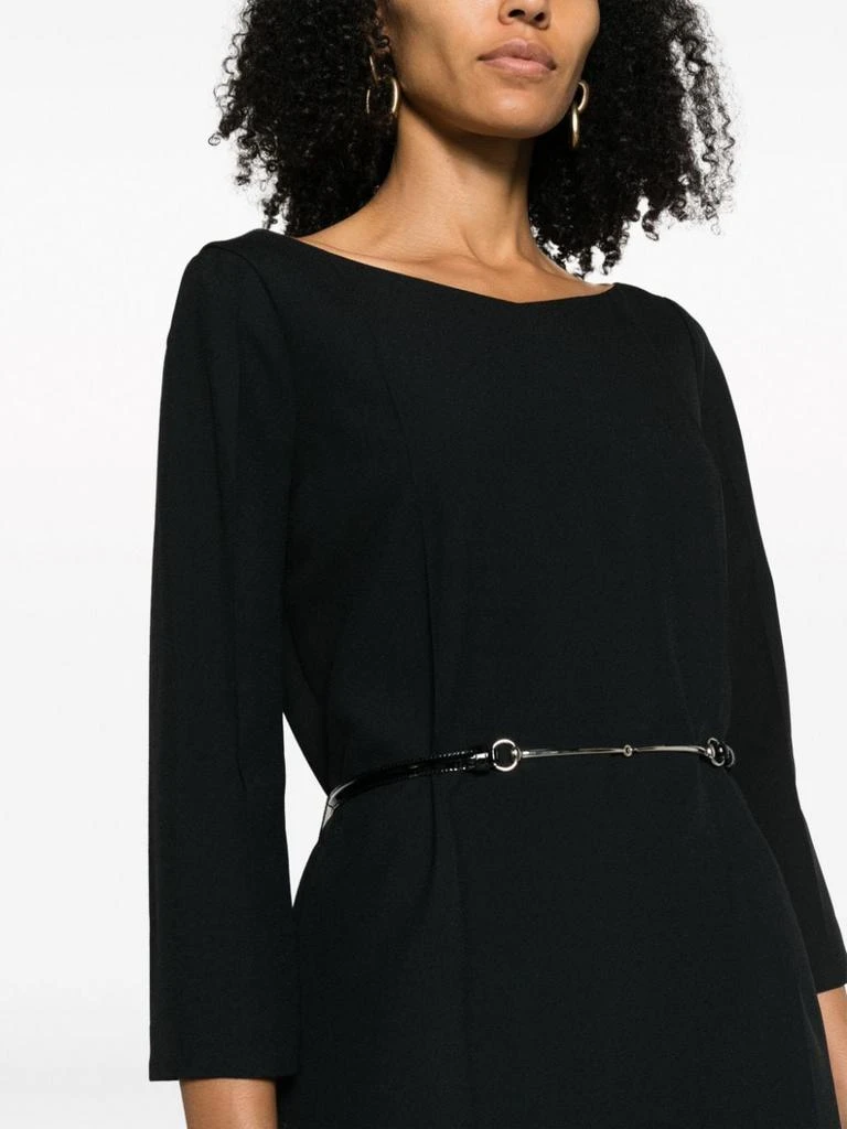 Gucci GUCCI - Horsebit Belted Dress 4