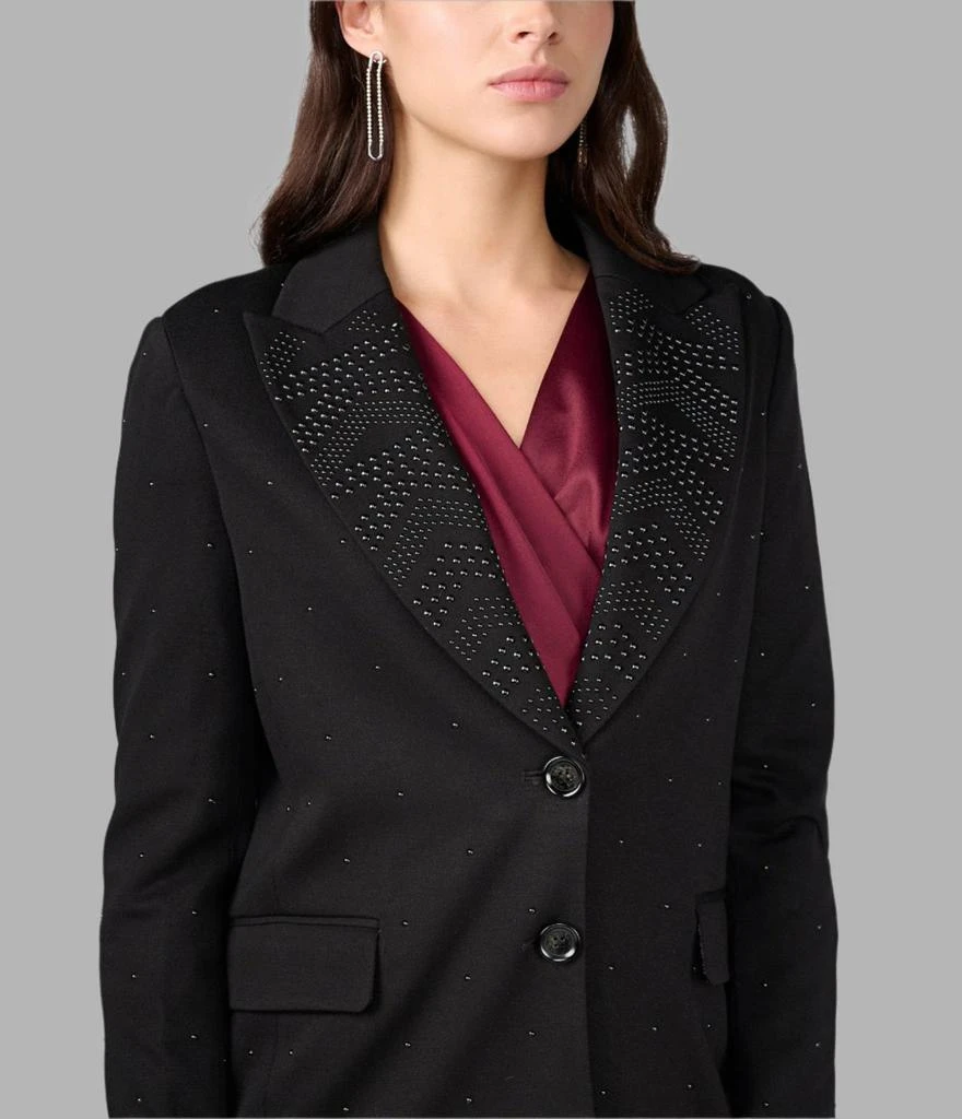 Karl Lagerfeld Paris STUDDED LAPEL BLAZER 3