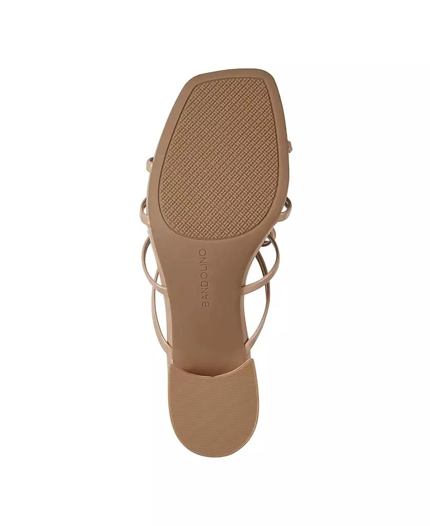 Bandolino Women
s Margil Strappy Bow Block Heel Sandals 5