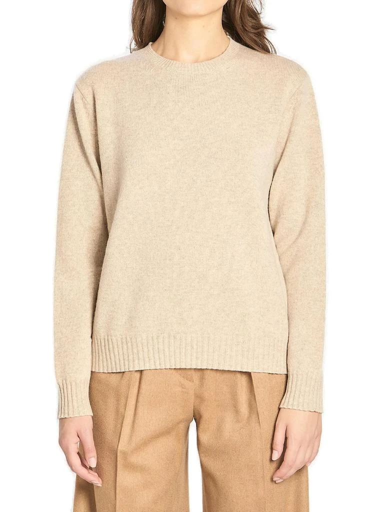 Max Mara Max Mara Cinema Crewneck Knitted Jumper from Cettire