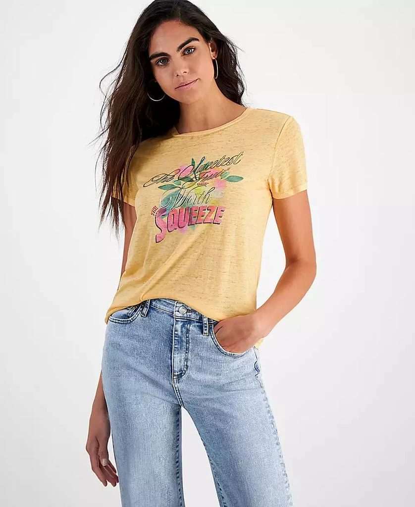 GUESS Women's Sweetest Fruit Graphic Print T-Shirt 1
