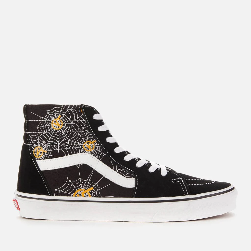Vans VANS MEN'S PRINTED SK8-HI TRAINERS - SPIDER WEB/BLACK 1