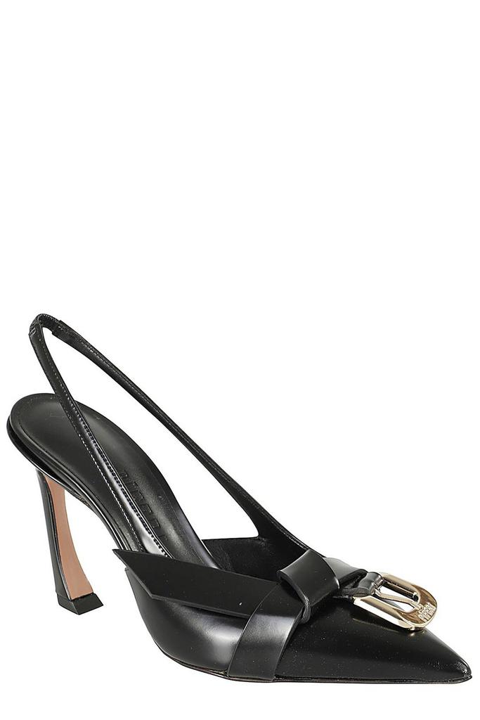 Piferi Piferi Slingback Buckle Pumps