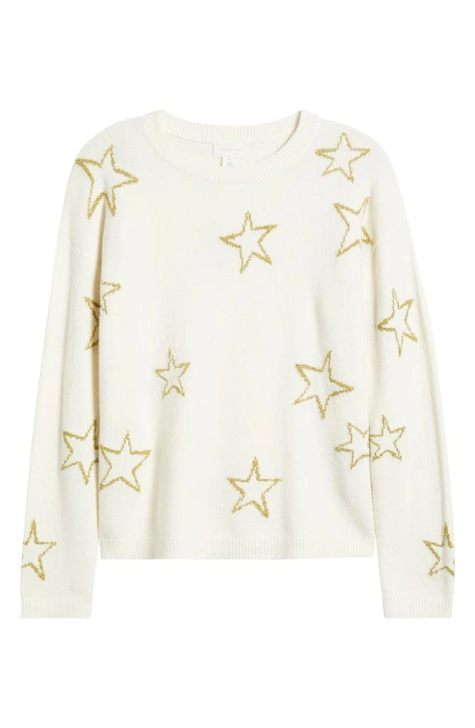 Caslon Star Jacquard Sweater 5