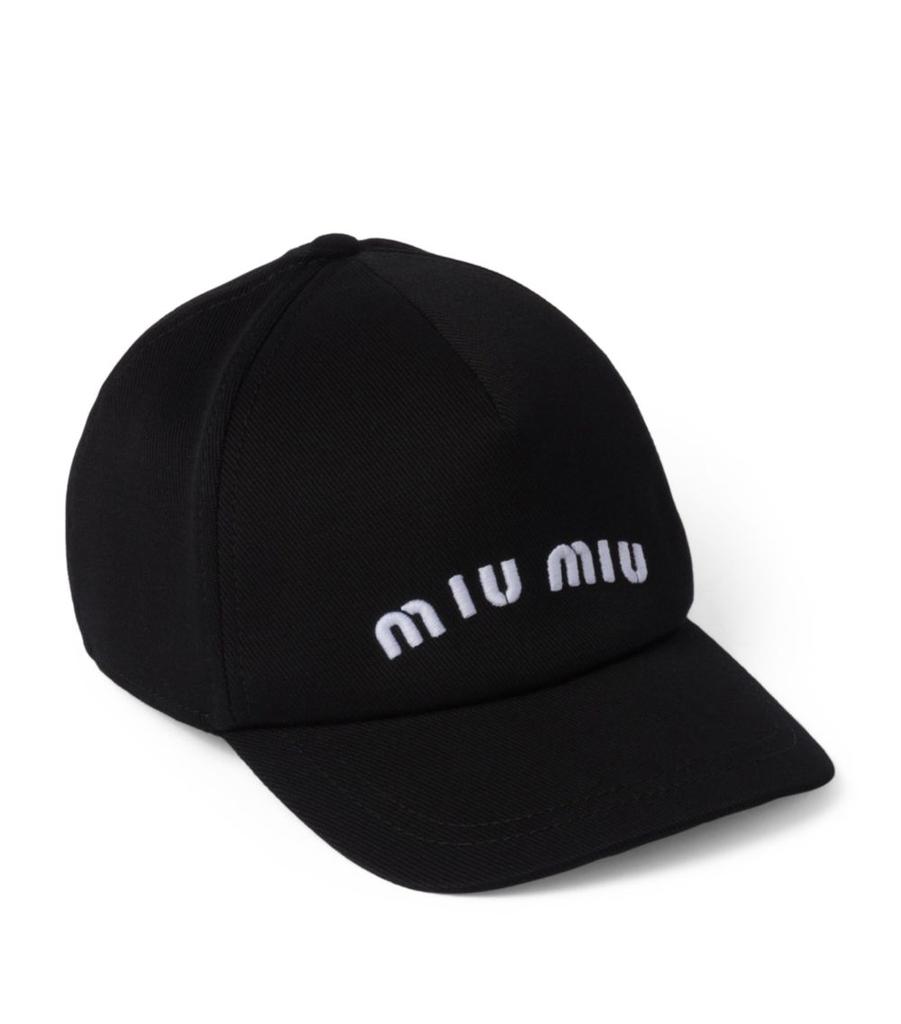 Miu Miu Logo Baseball Cap