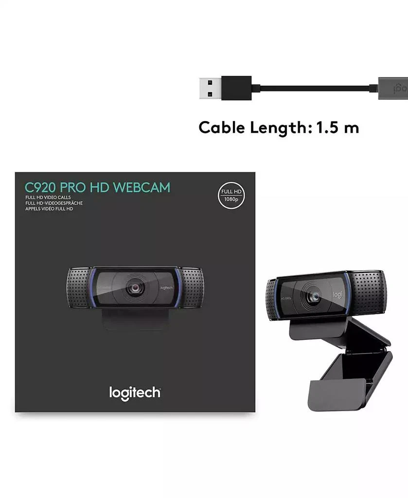 Logitech C920S Pro Hd Webcam 10