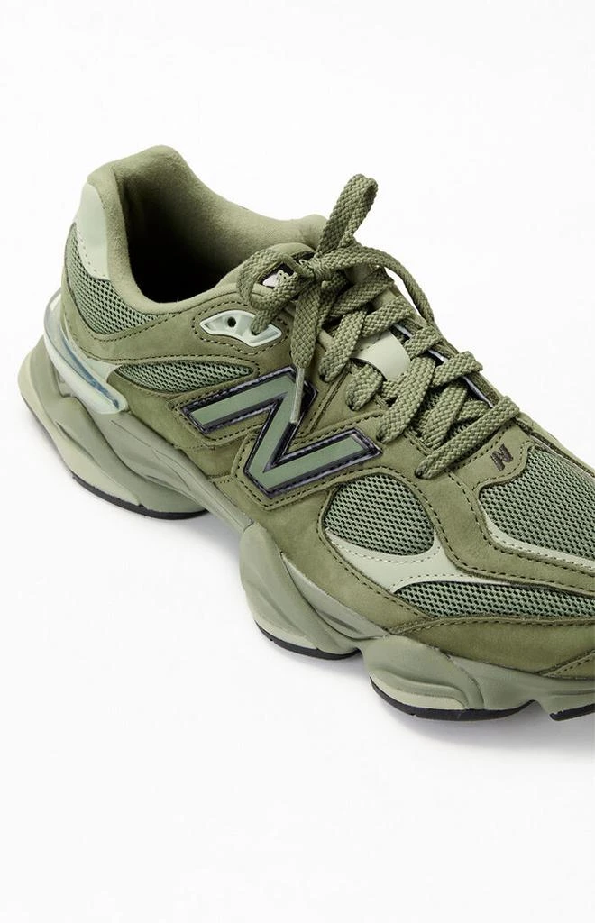 New Balance Green 9060 Shoes 6