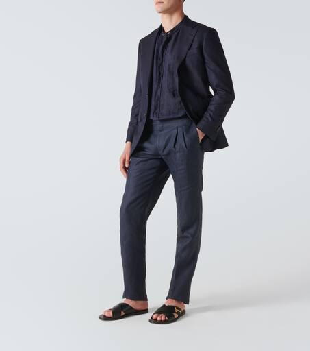 Thom Sweeney Linen suit pants