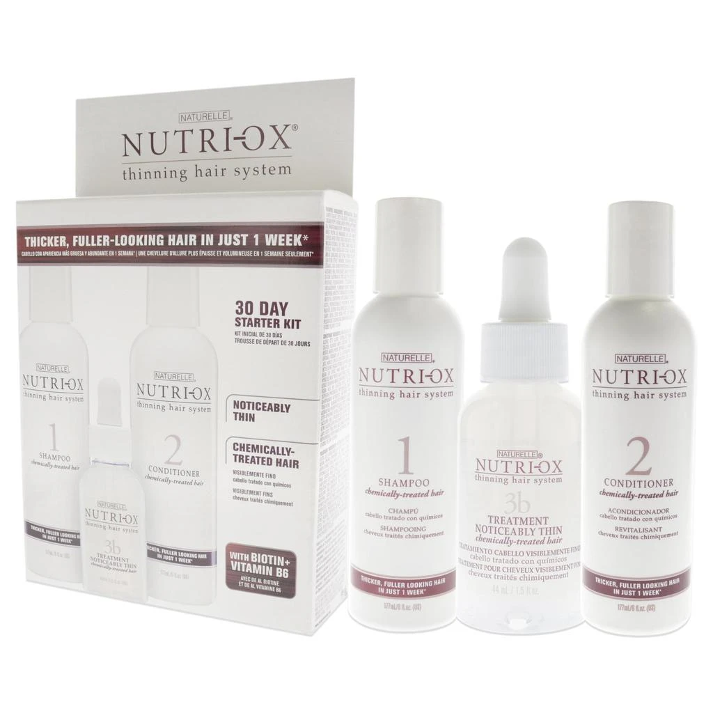 Nutri-Ox Extremely Thin Chemically Treated Hair Starter Kit by  for Unisex 1