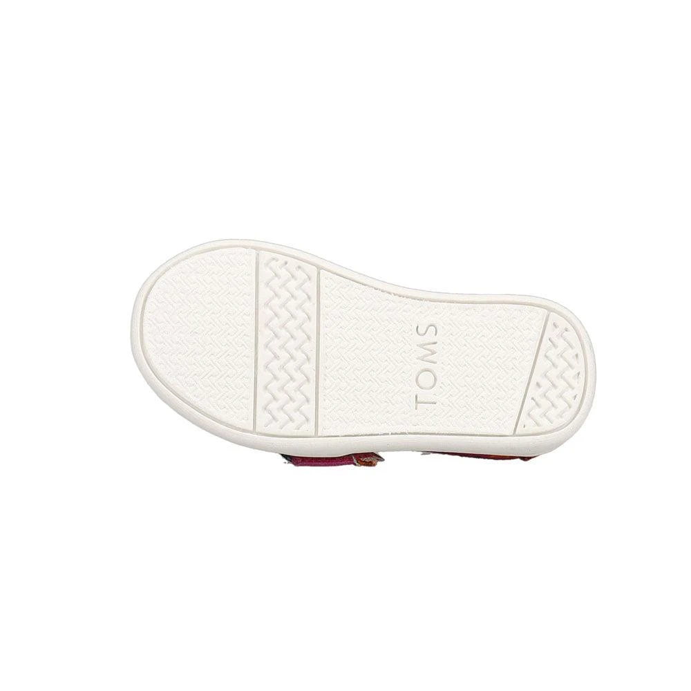 TOMS Alpargata Graphic Slip On Flats (Infant-Little Kid) 5