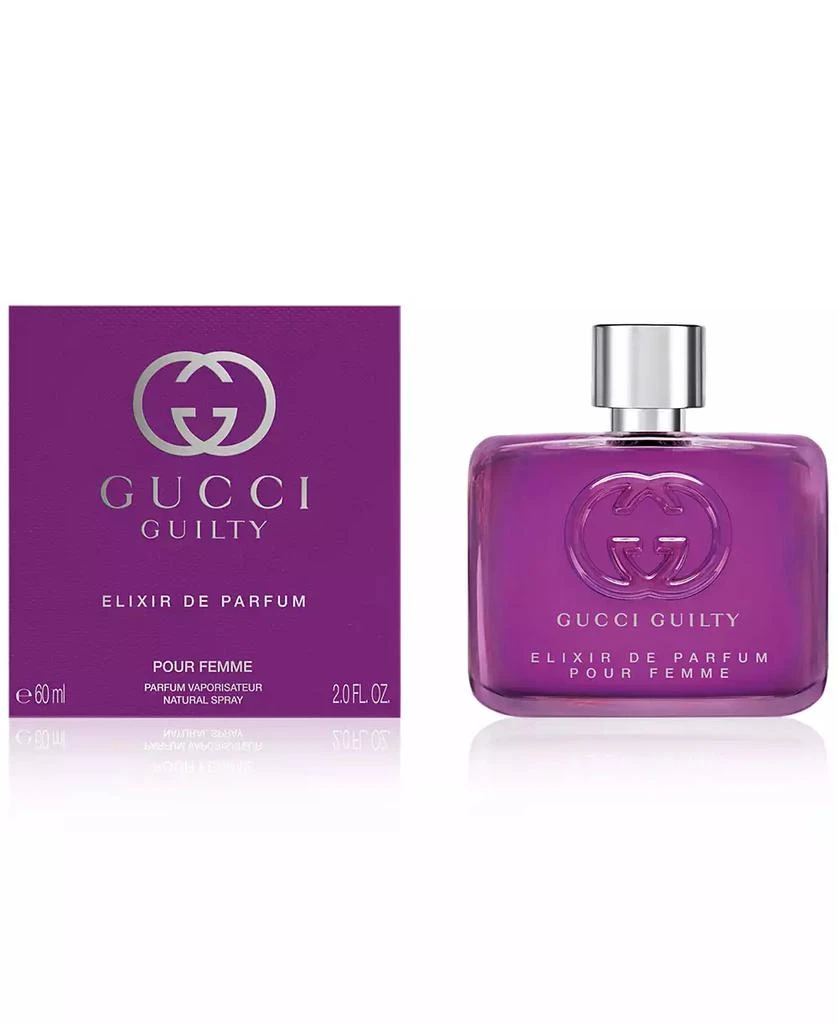 Gucci Guilty Elixir de Parfum Pour Femme, 2 oz. 4