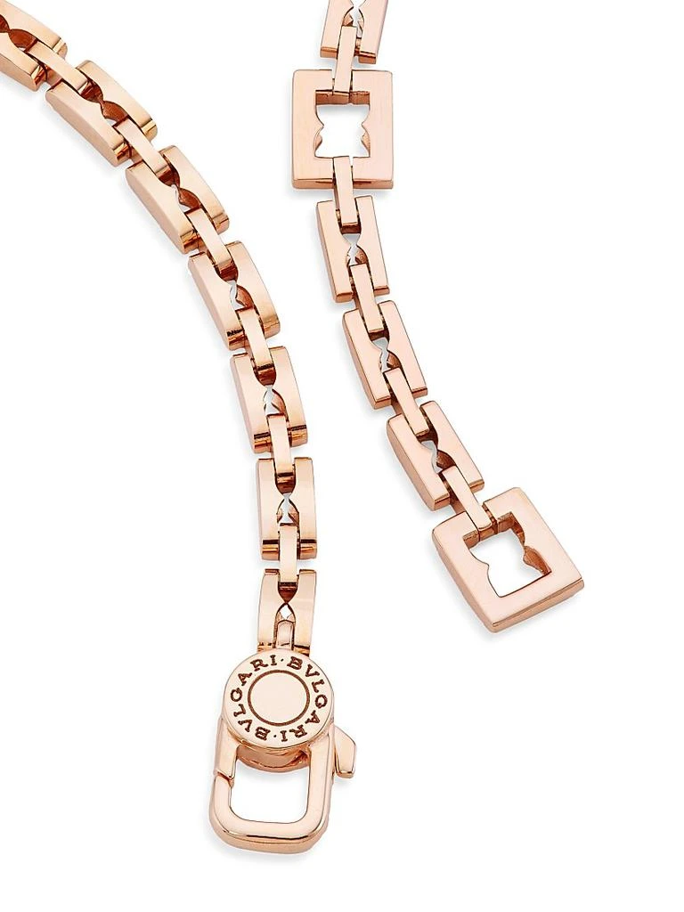 BVLGARI B.zero1 Rock 18K Rose Gold & Black Ceramic Pendant Necklace 3