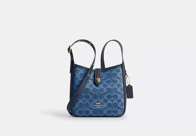 Coach Hadley Mini Crossbody Bag In Signature Denim