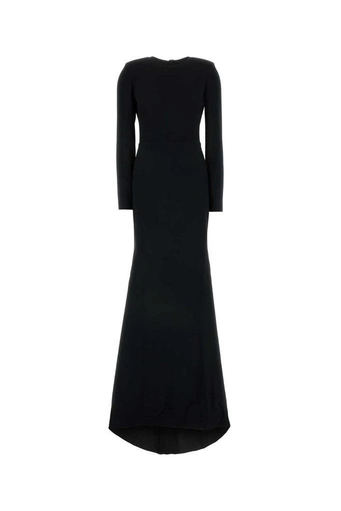 gucci black long sleeve dress Gucci - Long Sleeve Black Backless Dress