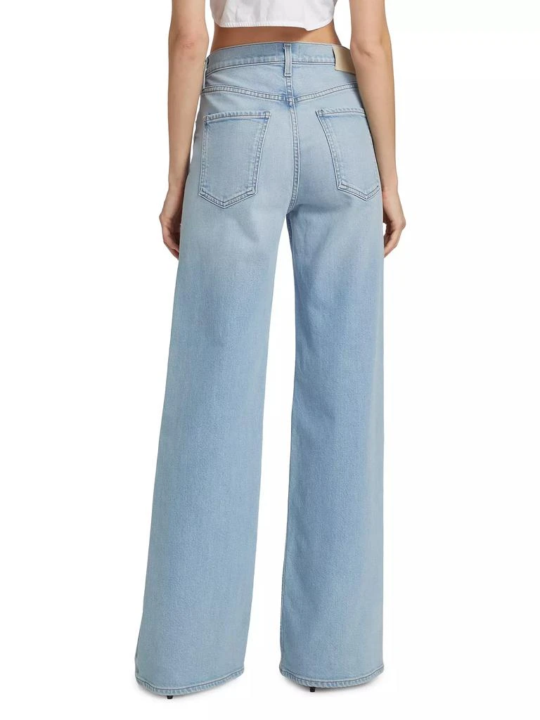 Citizens of Humanity Loli High-Rise Stretch Wide-Leg Jeans 5