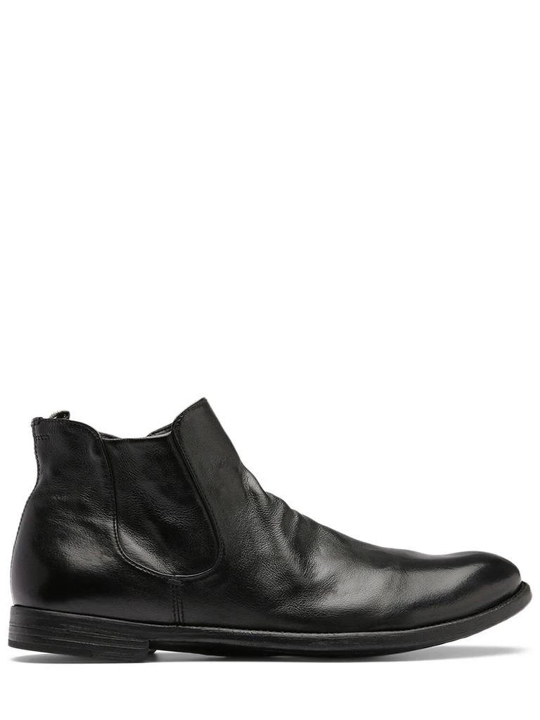 Officine Creative Ingnis Leather Ankle Boots 1