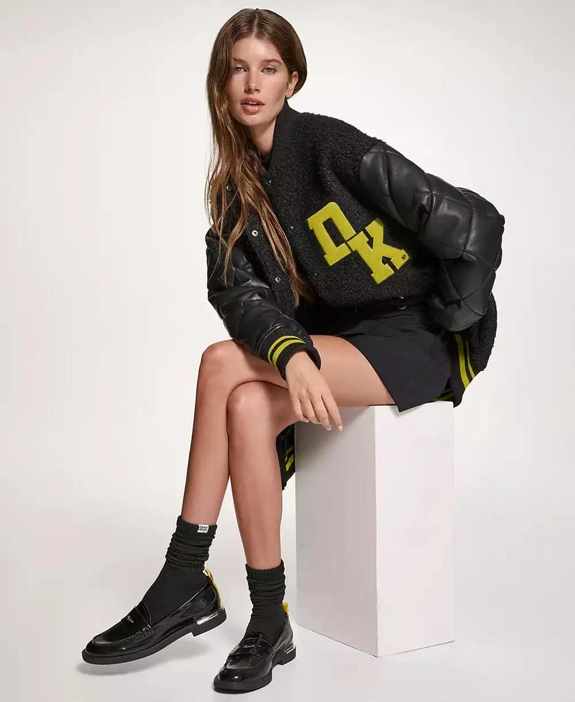 DKNY Women's Long Sleeve Button Front Jacket 1