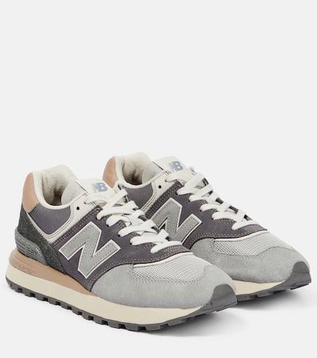 New Balance 574 suede sneakers