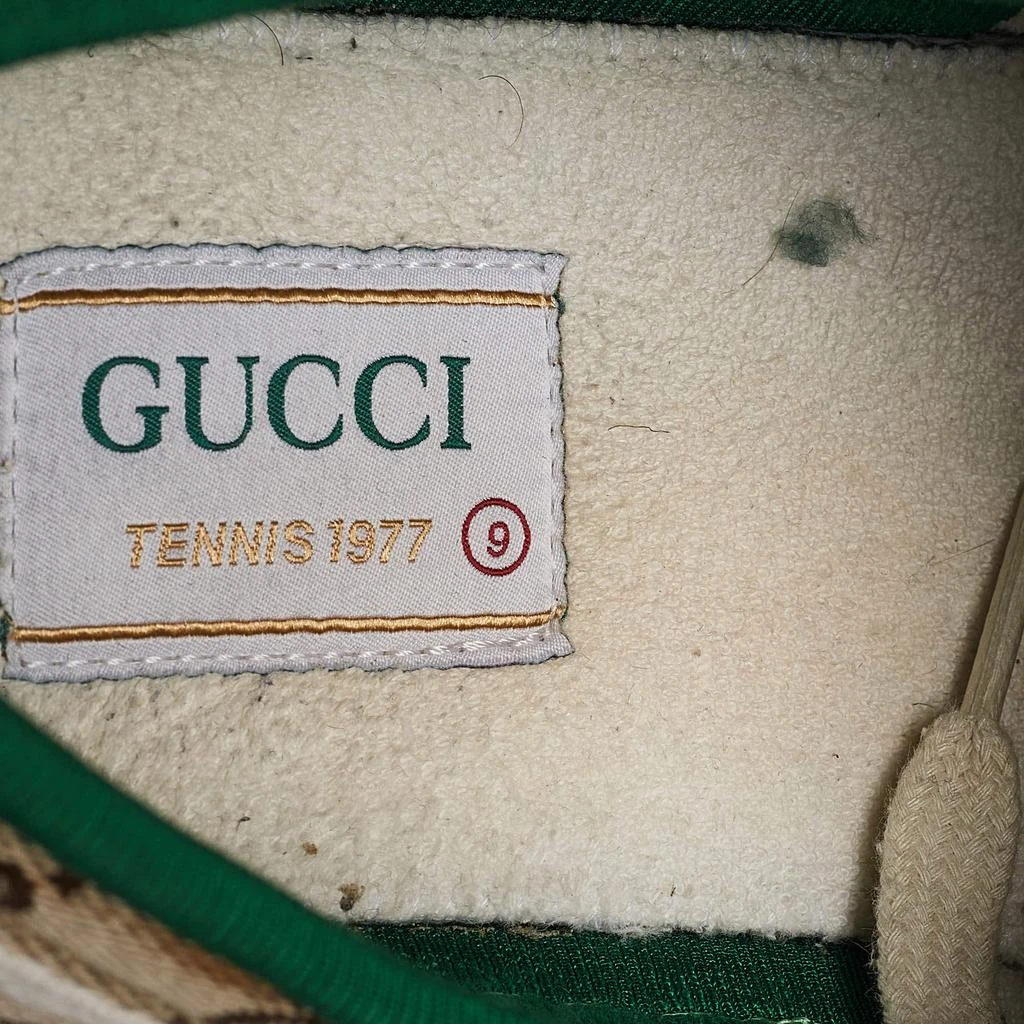 Gucci Gucci Brown Canvas Tennis 1977 Slip On Sneakers Size 43 8