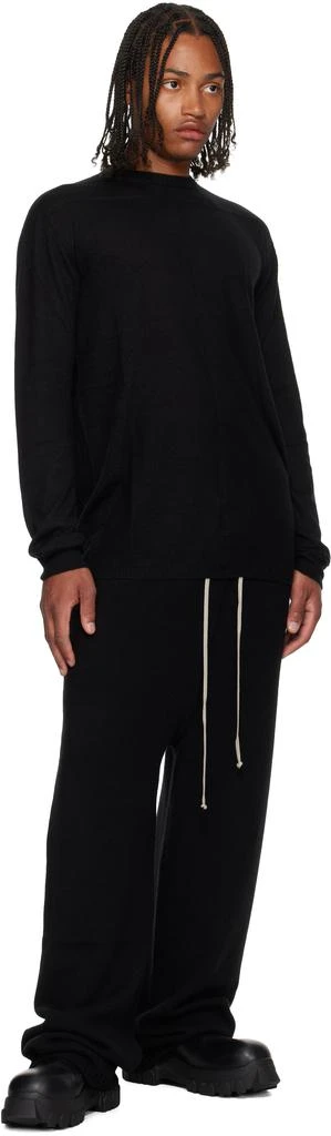 Rick Owens Black Concordians Track Sweatpants 4