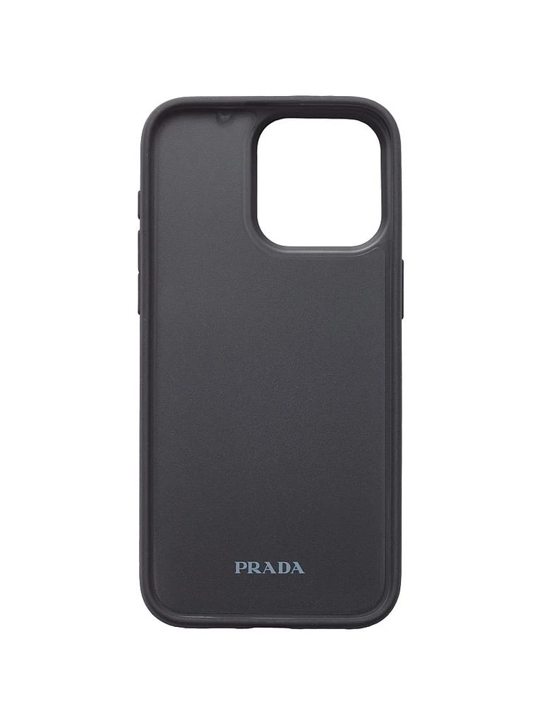 Prada Saffiano Leather Cover for iPhone 15 Pro Max 3