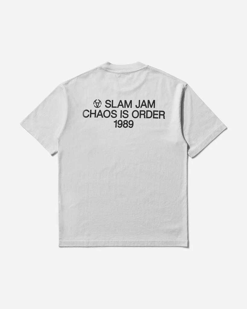 Slam Jam Chaos is Order T-Shirt White 2