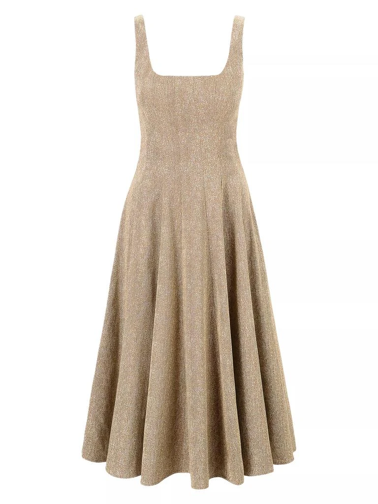 Staud Wells A-Line Midi-Dress - Dresses & Skirts - BeyondStyle Staud Wells A-Line Midi-Dress - Dresses & Skirts - BeyondStyle