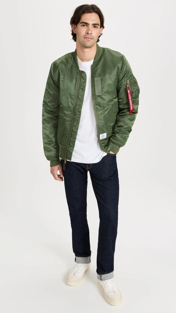 Alpha Industries Ma-1 Mod Bomber Flight Jacket 4