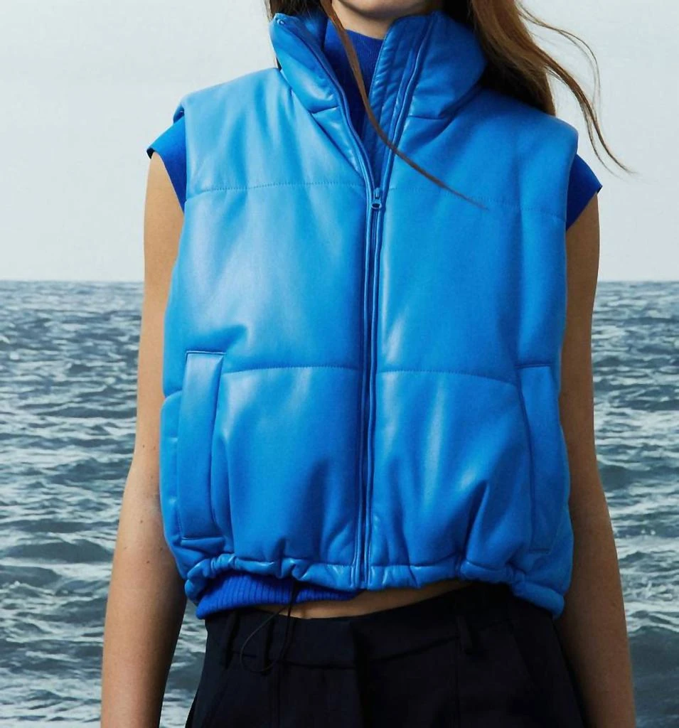 MELISSA NEPTON Melissa Nepton - Clyde Faux Leather Vest 2