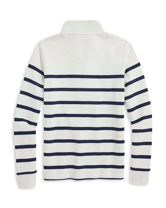 Vineyard Vines Boys' Breton Stripe Quarter Zip Sweater - Little Kid, Big Kid 3