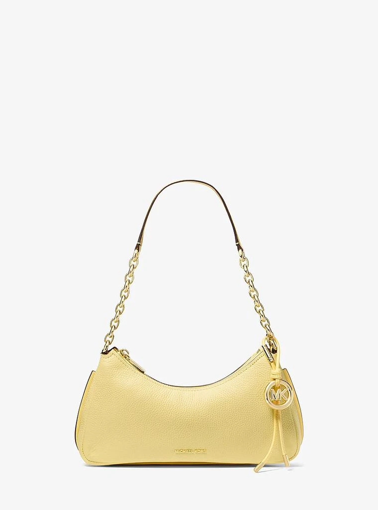 Michael Kors Nolita Medium Pebbled Leather Chain Pochette