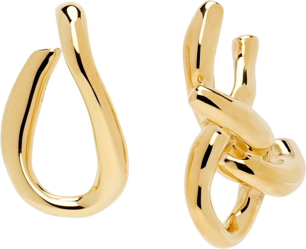 Givenchy Chain Link Asymmetric Earrings