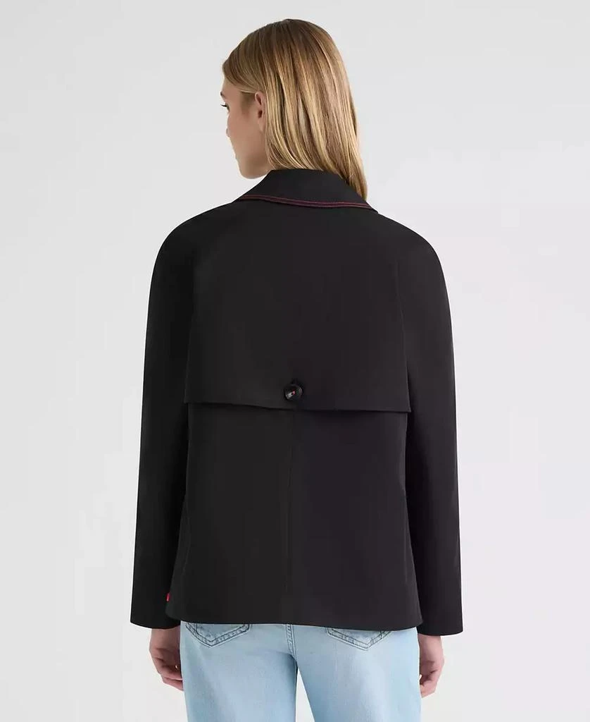 Hunter Womens Double Breasted Short Trench Jacket 3