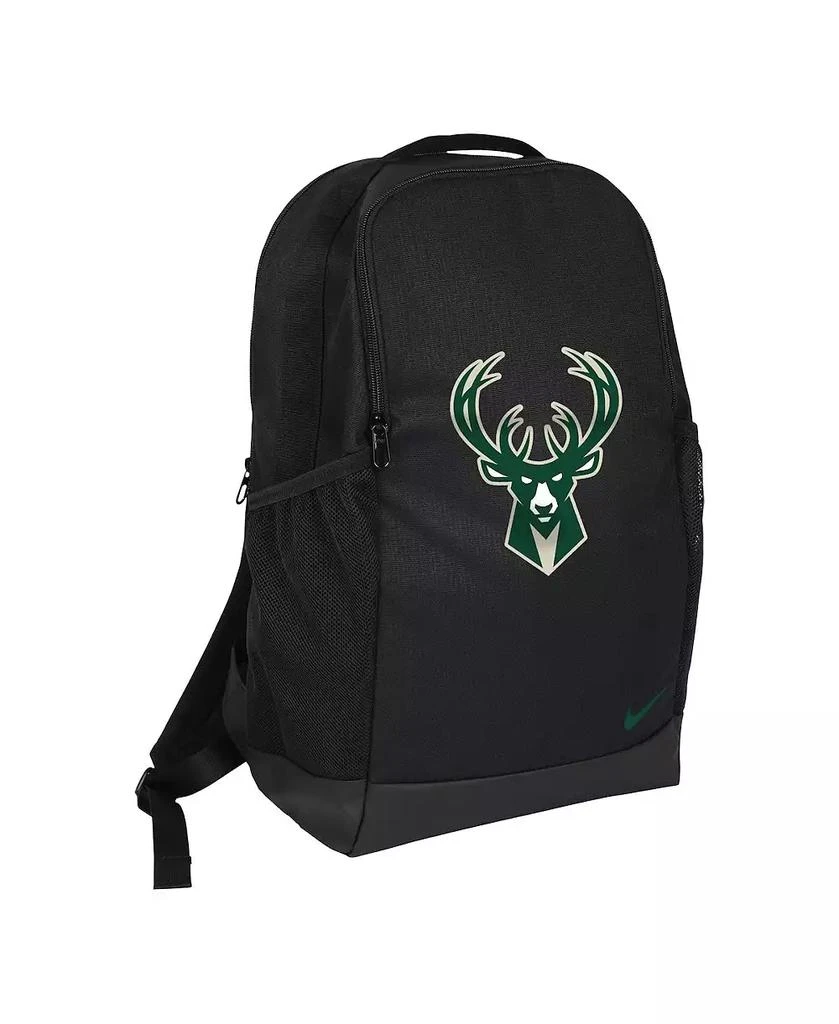 NIKE Black Milwaukee Bucks Brasilia Backpack 3