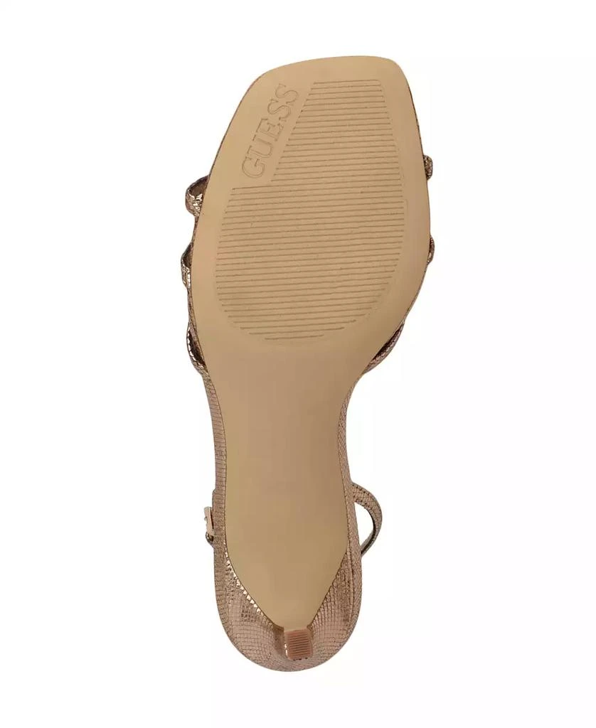 GUESS Women's Twilla G Elite Strappy Stiletto Sandals 6