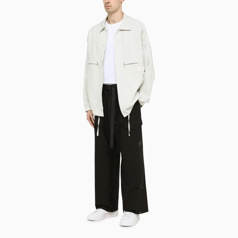 adidas Y-3 Light grey technical jacket 3