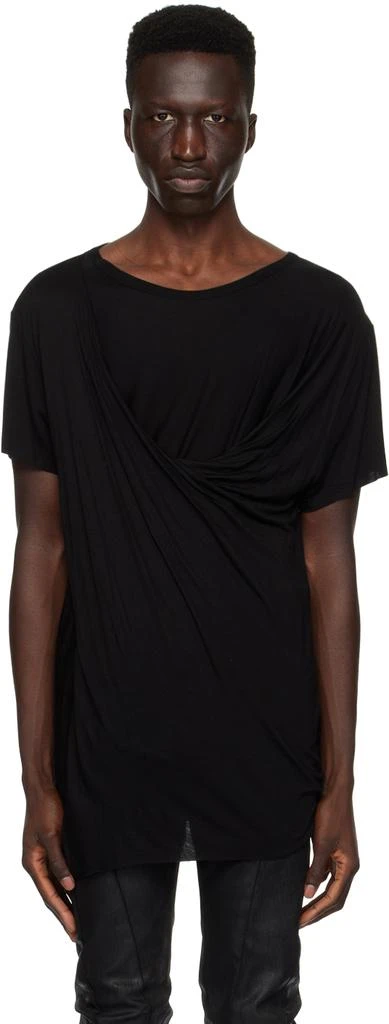 Julius Black Drape T-Shirt 1