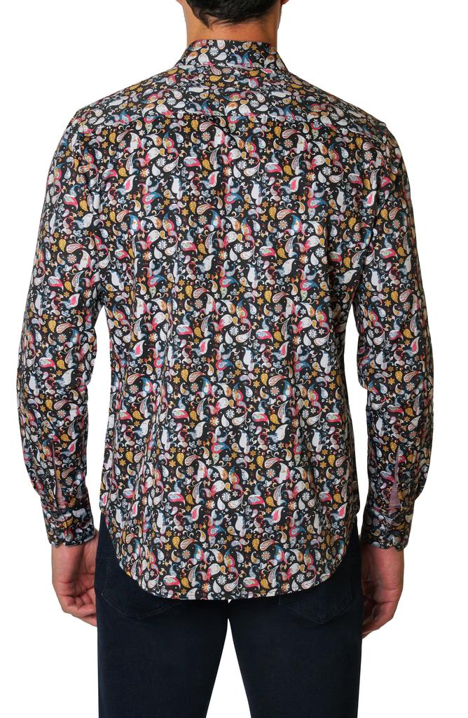 Robert Graham Durham Paisley Woven Button-Up Shirt