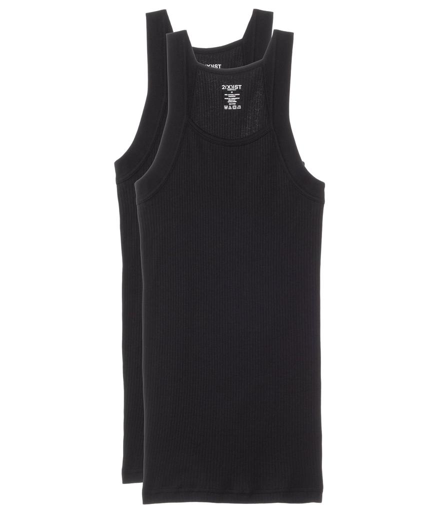 2(x)ist 2-Pack ESSENTIAL Square-Cut Tank