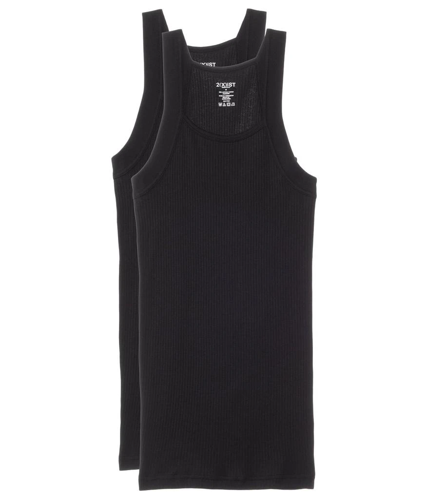 2(X)IST 2-Pack ESSENTIAL Square-Cut Tank 1