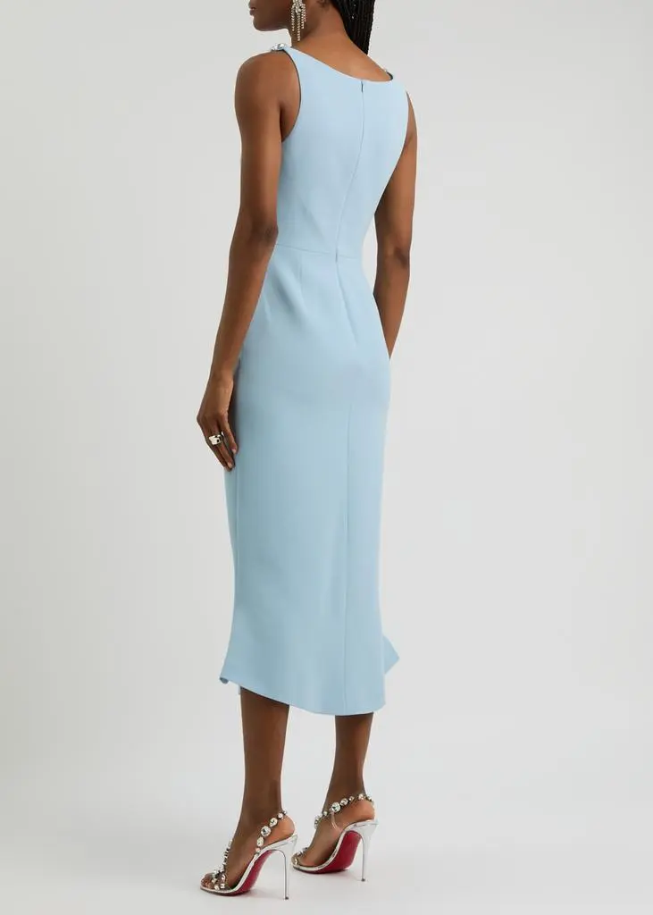 David Koma Crystal-embellished midi dress 3