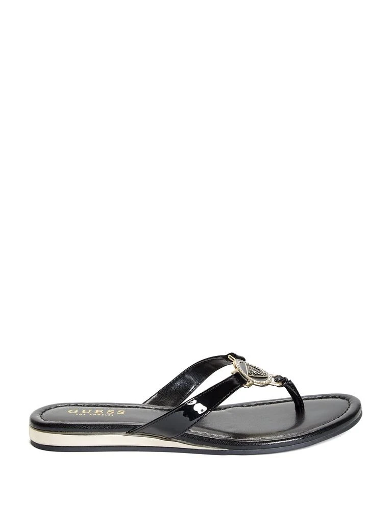 Guess Factory Justy Bling Flip-Flop Sandals 2