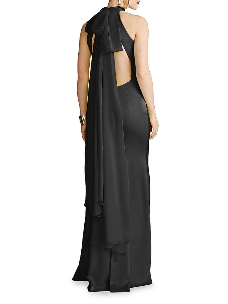 HALSTON Speranza Satin Gown 3