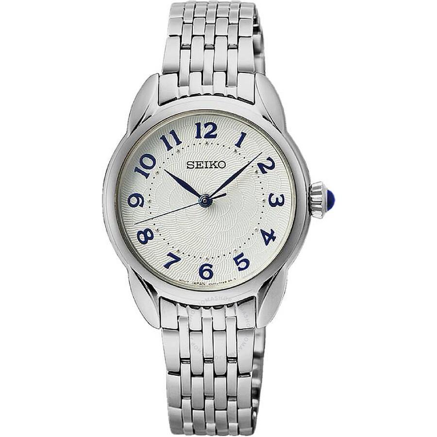 Seiko Quartz White Dial Ladies Watch SUR561P1