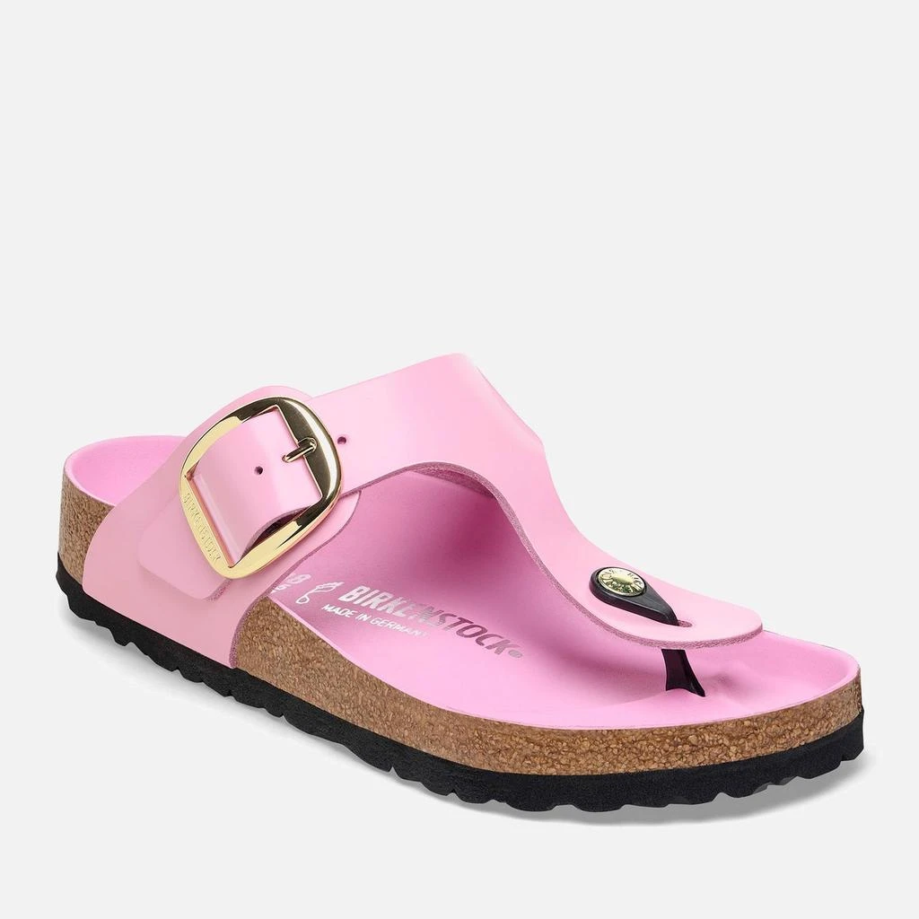 Birkenstock Birkenstock Women's Gizeh Big Buckle Patent-Leather Sandals 2